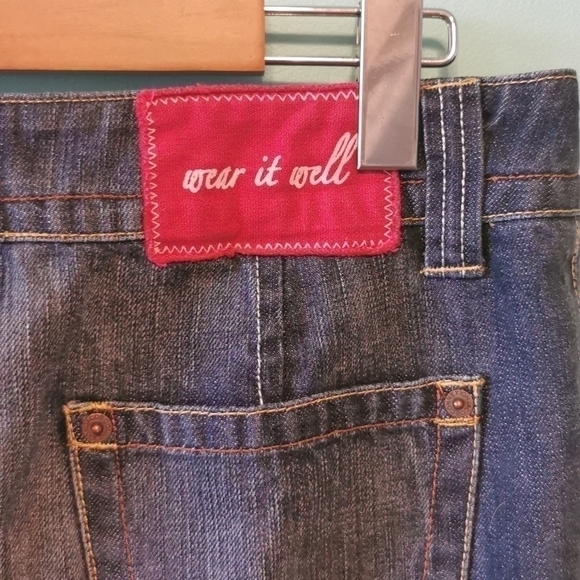 VINTAGE Jacob Denim Pencil Skirt 5/6 - Picture 8 of 8